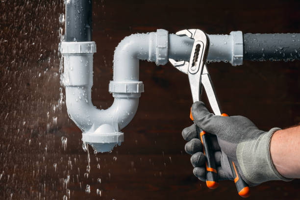 Professional Sewer Line Repair technician working in Altamahaw, NC